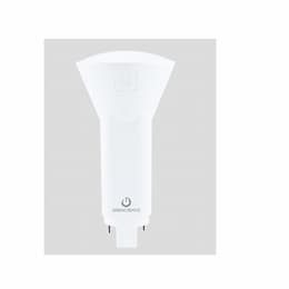 Green Creative 5.5W Vertical LED PL Bulb, Hybrid, G24q, 620 lm, 120V-277V, 4000K