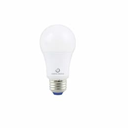 9W LED A19 Bulb, Dimmable, E26, 860 lm, 120V, 4000K