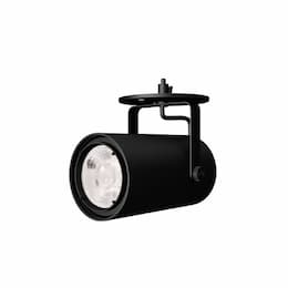 6.5W/10W Orbit Track Light, CM, Flood, 1000 lm, 120V, 4000K, Black