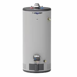 40 Gallon Short Water Heater, NG, Low Nox, Atmospheric Vent, 12 Yr