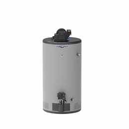 40 Gallon Short Water Heater, Liquid Propane, Power Vent, 8 Yr