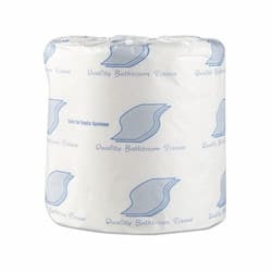 Standard Bath Tissue, 1-Ply, 1000 Sheets