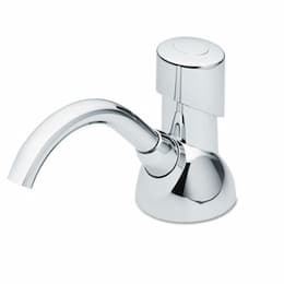 CX Chrome Manual Counter Mount 1500 mL Soap Dispenser