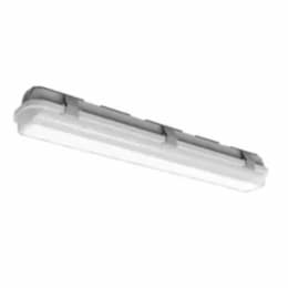 4-ft 40W LED HLVT Linear Vaportight Light, 80 CRI, 120V-277V, 4000K