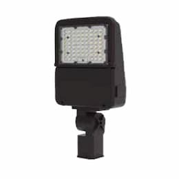 150W LED Flood Light w/ Yoke Mount, 120V-277V, 5000K