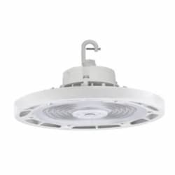 100W LED HoverBay Round High Bay Light, 120V-277V, SelectCCT, White