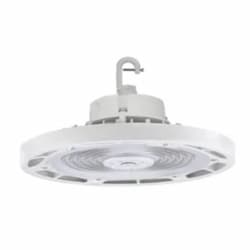 150W LED HoverBay Round High Bay Light, 120V-277V, SelectCCT, Black