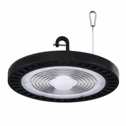 100W ProLED Essential Round UFO High Bay Light, 120V-277V, 5000K, BK