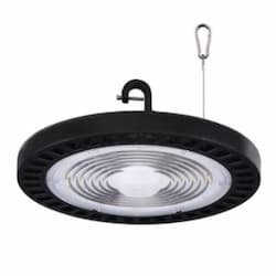 150W ProLED Essential Round UFO High Bay Light, Dim, 120V-277V, 5000K