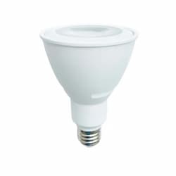 12W LED PAR30L Bulb, Narrow Flood, E26, 90CRI, 1050lm, 120V, 3000K, WH