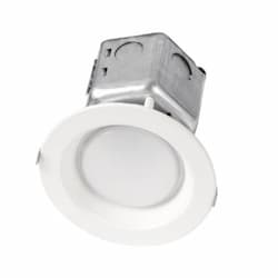 10W LED 4-in Commercial Retrofit Downlight, Dim, 90 CRI, 120V, 2700K