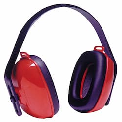 Howard Leight Red Overhead QM24+ Earmuffs