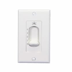 Ceiling Fan Wall Controller, White