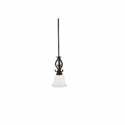 60W El Paso Mini Pendant, 1-Light, Oil Rubbed Bronze