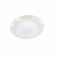 4-in 12W LED Disk Light, Dimmable, 810 lm, White, 3000K
