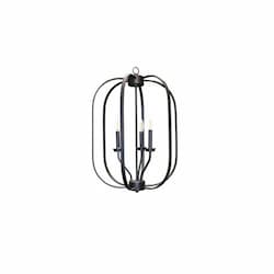 40W Victoria Medium Entry Pendant Light, 3-Light, Oil Rubbed Bronze