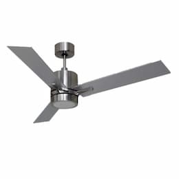 52-in Ceiling Fan w/ Light Kit, 3-Speed, 5748 CFM, B. Nickel, 3000K