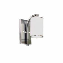 60W Lexington Wall Sconce, Clear Glass, Oil Rubbed Bronze