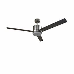 52-in Neo Patio Fan w/ Light Kit, 6-Speed, 9432 CFM, Brushed Nickel