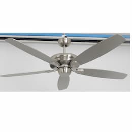 56-in Phantom Upgrade Fan, 3-Speed, 5-Blade, 7000 CFM, Brushed Nickel