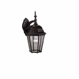 Wall Coach Light, 1-Light, E26, Matte Black