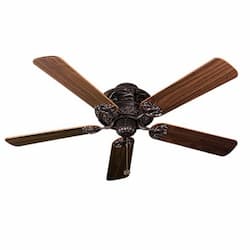 52-in 72.5W Ceiling Fan, 3-Speed, 120V, Bronze