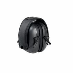 VeriShield&reg; 100 Series Earmuffs, Over-The-Head, 24 NRR, Black