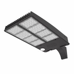 270W LED Area Light, Square Pole Mount, 37589 lm, 347V-480V, 3000K