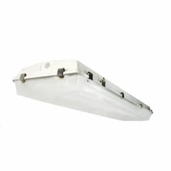 4-ft 120W LED Vapor Tight, Frosted Lens, Dimmable, 17028 lm, 120V-277V, 5000K