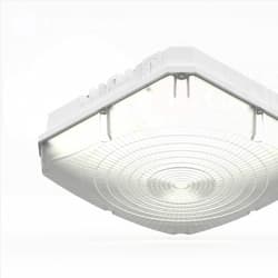 28W LED Canopy Light, Wide Lens, 3779 lm, 120V-277V, 4000K, White