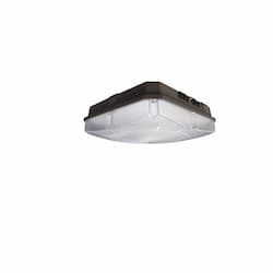 40W LED Canopy Light Fixture, 150W Retrofit, Dimmable, 5093 lm, 4000K, Bronze