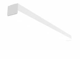 ILP Lighting 4-ft 72W Linear Strip w/Flat Glare Reducing Lens,HE, 120V-277V, 5000K