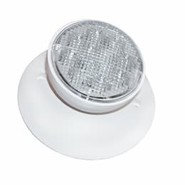 ILP Lighting 0.6W Emergency Light Remote Head, Single Head, Standard Output, White