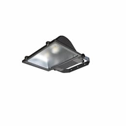 85W Large LED Flood Light w/ Yoke Mount, 0-10V Dim, 120V-277V, 3000K, Bronze