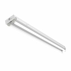 8-ft LED T8 Shop Fixture, 2-Lamp, Shunted, Double Ended