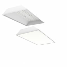 2X2 90W LED Recessed Grid Frame High Bay, 120V-277V, 4000K, Frosted