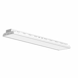 318W 1x4 LED Linear High Bay, 1000W MH Retrofit, 0-10V Dimmable, 42512 lm, 4000K