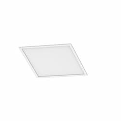 20W 2x2 LED Flat Panels, 0-10V Dimming Driver, 120-277V, 2619 lm, 4000K