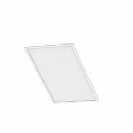 30W 2x4 LED Flat Panels, 0-10V Dimming Driver, 120-277V, 3999 lm, 4000K