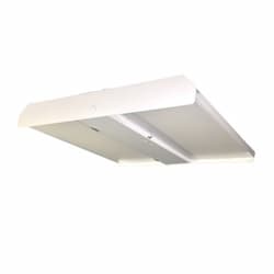 2-ft 157W LED Premium High Bay, 21495 lm, 120V-277V, 5000K, Frosted