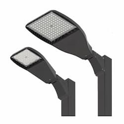 46W LED VW Small Flood Light w/ Adj Slip Fitter, 120V-277V, 3000K, BK