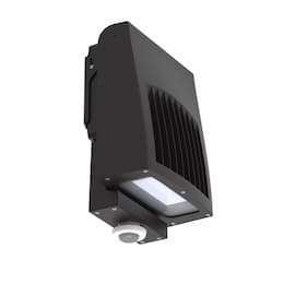 40W LED Slim Wall Pack w/ Bluetooth PIR, 120V-277V, Selectable CCT