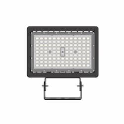 107W LED Compact Flood Light w/ Trunnion Mount, Wide, 120V-277V, Bronze