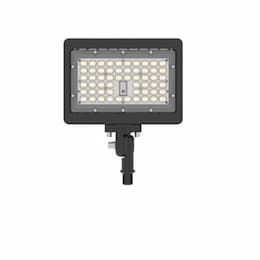 42W LED Flood Light w/ Knuckle, Medium, 120V-277V, Selectable CCT