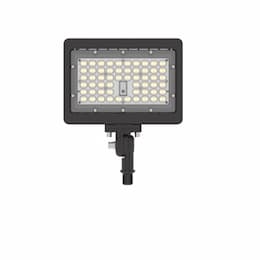 54W LED Flood Light w/ Knuckle, Medium, 120V-277V, Selectable CCT