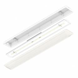 4-ft 25W LED Vapor Tight Retrofit, 3986 lm, 120V-277V, 5000K