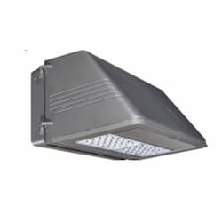 87W LED WPCM Full Cut Off Wall Pack w/ 14W CT BBU, Type IV, 4000K