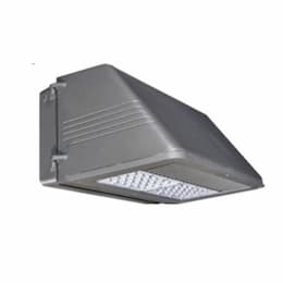 87W LED WPCM Full Cut Off Wall Pack w/ 14W CT BBU, Type IV, 4000K, BK