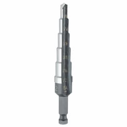 3/16" - 1/2" Unibit Fractional Stepdrill