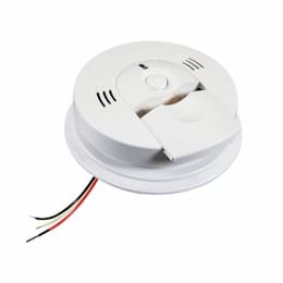 120V CO & Smoke Alarm w/Voice, Ionization Sensor, Front Load Battery